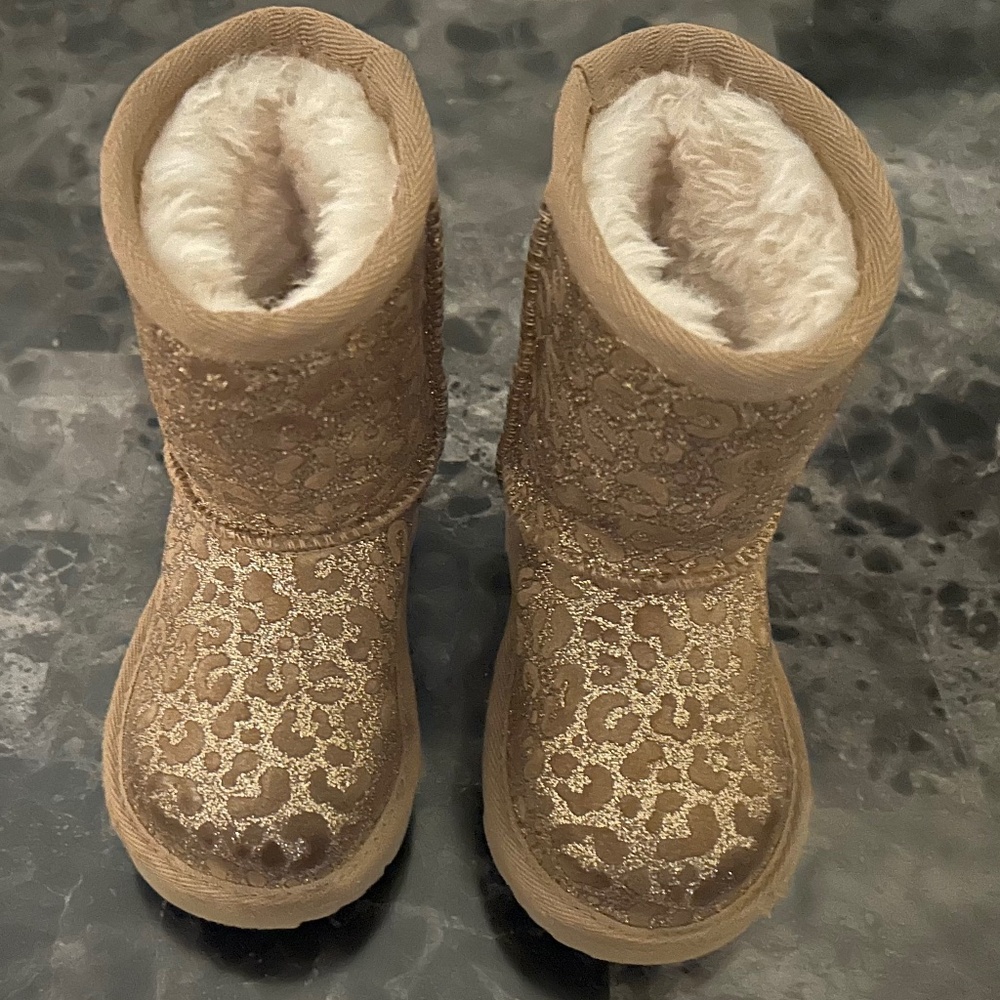 Cheetah-Glittered UGG Classic II Boot
